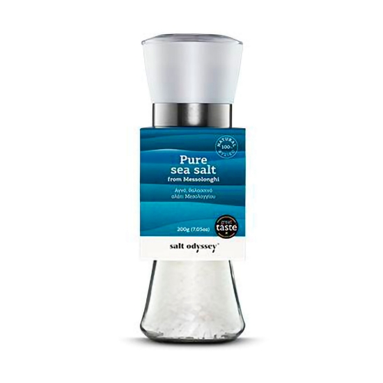 Billede af Rent havsalt fra Messolonghi Inox Mill 190g