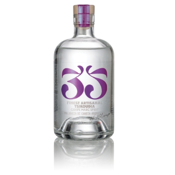 Premium artisanal Cretan Tsikoudia gift collection 3 x 500ml 35N Premium artisanal Cretan Tsikoudia gift collection 3 x 500ml 35N